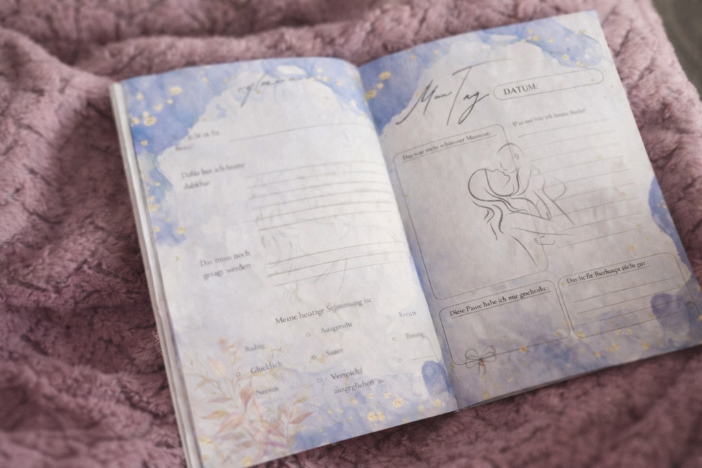 Mein Mama Journal – Dein Raum für Gedanken, Gefühl & Klarheit (6 Wochen)