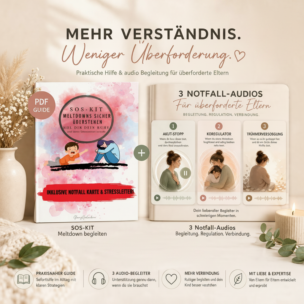 SOS-Bundle: Meltdowns sicher begleiten | PDF + 3 Notfall-Audios